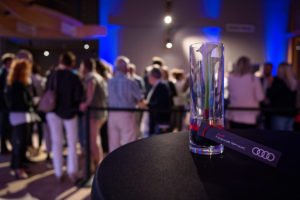 Audi Magic Night organisée par Nivelles Automobiles et SAWA Audi Center à l'Espace Del Goutte, Ophain. Découverte des modèles Audi Q8 et Audi A6 par le groupe Pattyn. 13-09-2018. Aurore Delsoir Photographe d'entreprise à Bruxelles et en Wallonie