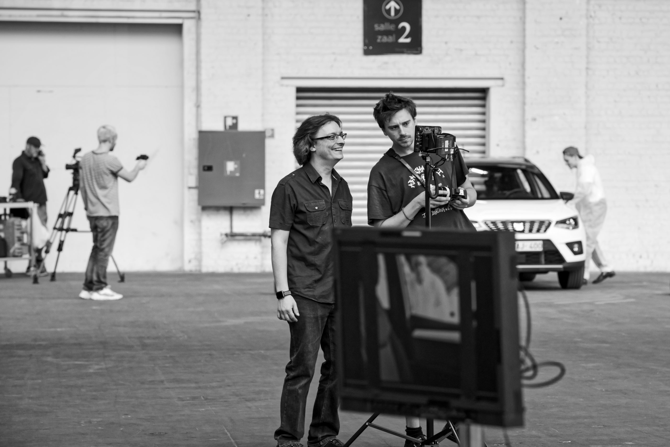 Aurore Delsoir photographe d'entreprise reportage d'entreprise photographie noir et blanc