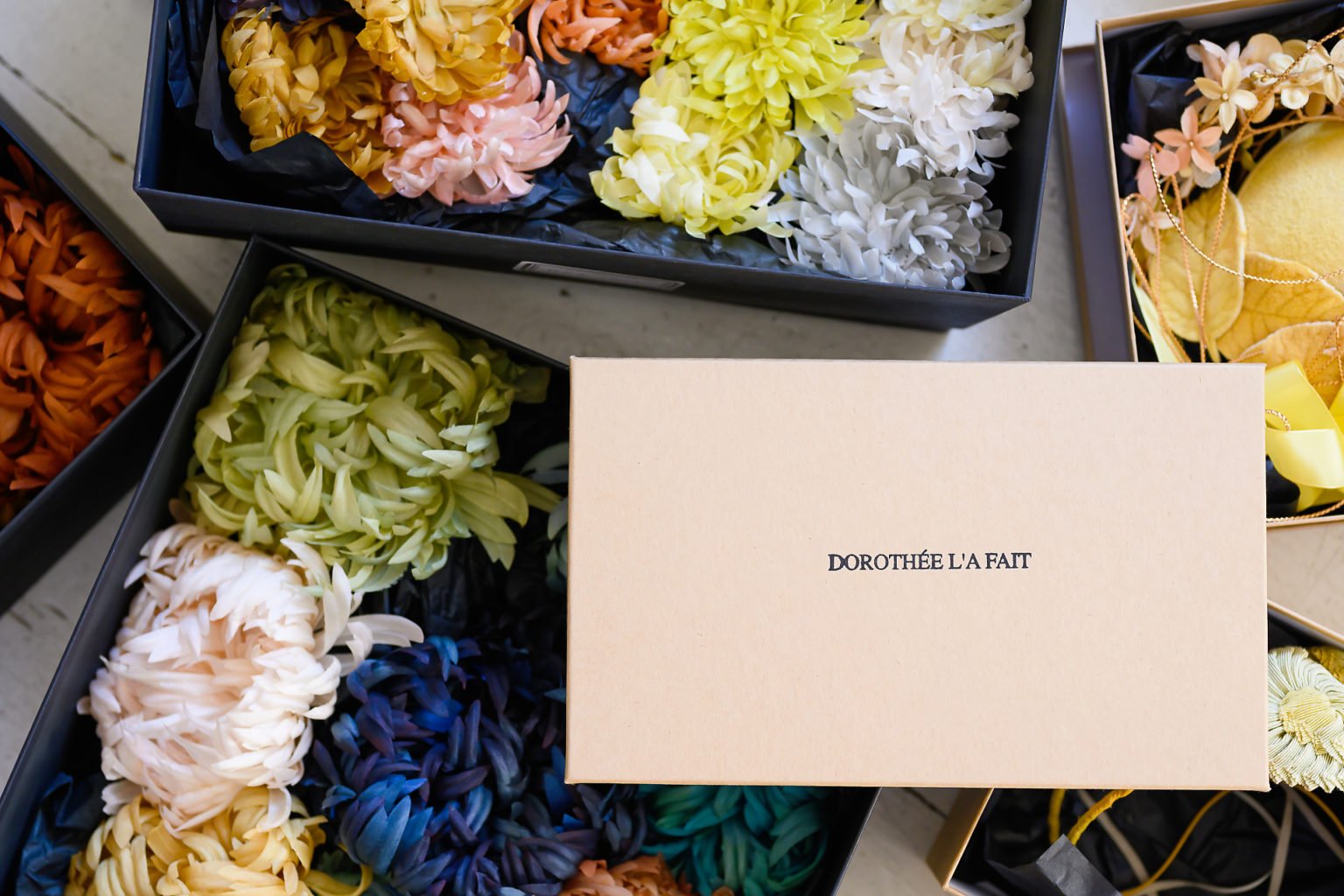 Fleurs en tissu par Dorothée l'a fait, portrait d'entrepreneur par Aurore Delsoir photographe d'entreprise à Bruxelles et en Wallonie