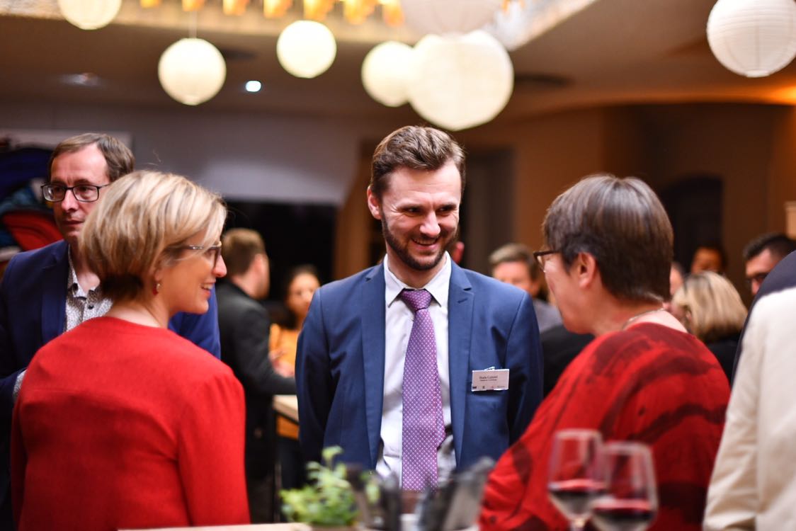 Soirée "Happy Flow , Nuit des Entrepreneurs Inspirants Liège" au Château de Colonster par AUrore delsoir photographe d'entreprise