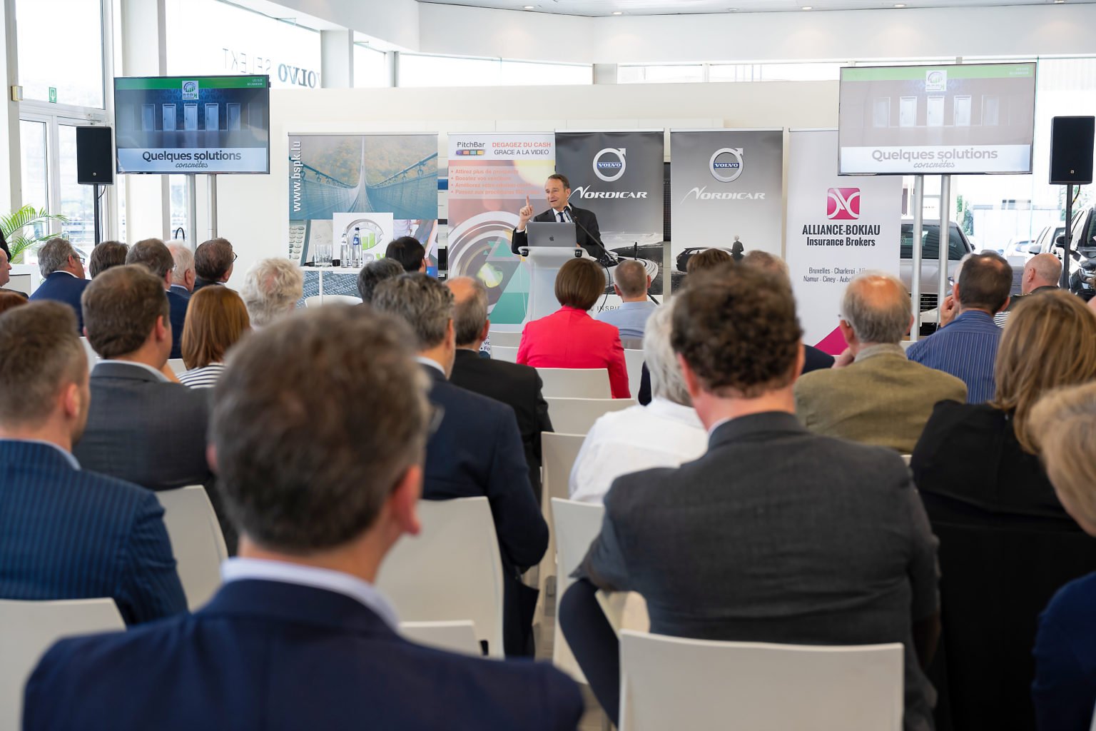 Conférence de Pierre de Villiers, organisée pNordicar, 21-06-2019, par Aurore Delsoir Photographe d'entreprise