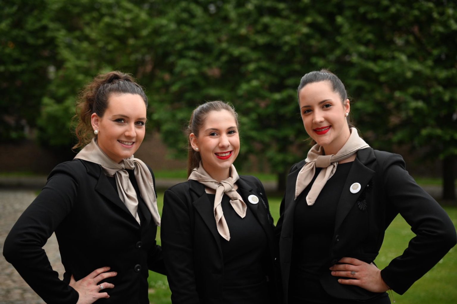 L'équipe des hôtesses de Hostess Factory, Nuit des Entrepreneurs Inspirants, Abbaye de la Ramée, Juin 2019, Aurore Delsoir Photographe