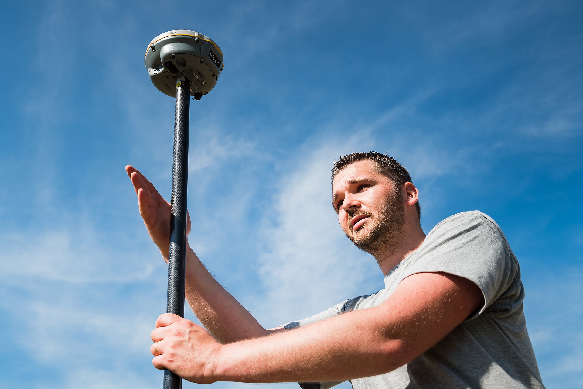 Portrait d'entrepreneur, Sylvain Lamquet-Géolam, géomètre expert par Aurore Delsoir Photographe d'entreprise