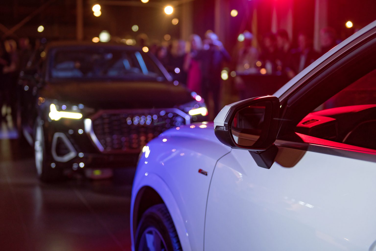 Audi Q3 Sportback lors de l'Audi Night 2019, Audi SAWA Center Waterloo par Aurore Delsoir photographe corporate