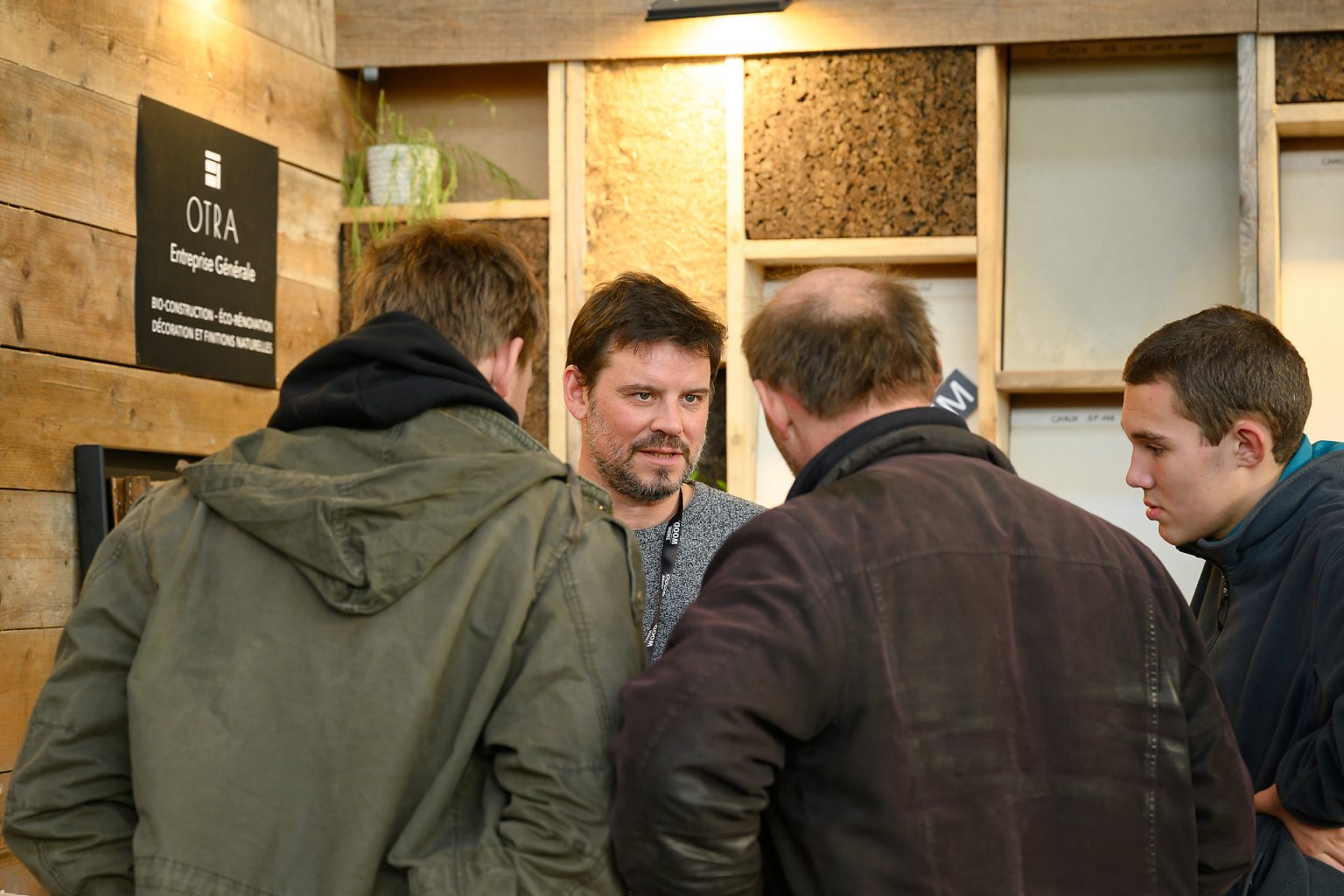 Otra, Entreprise générale spécilisée en éco-construction, Salon Bati BW, reportage événementiel par Aurore Delsoir Photographe