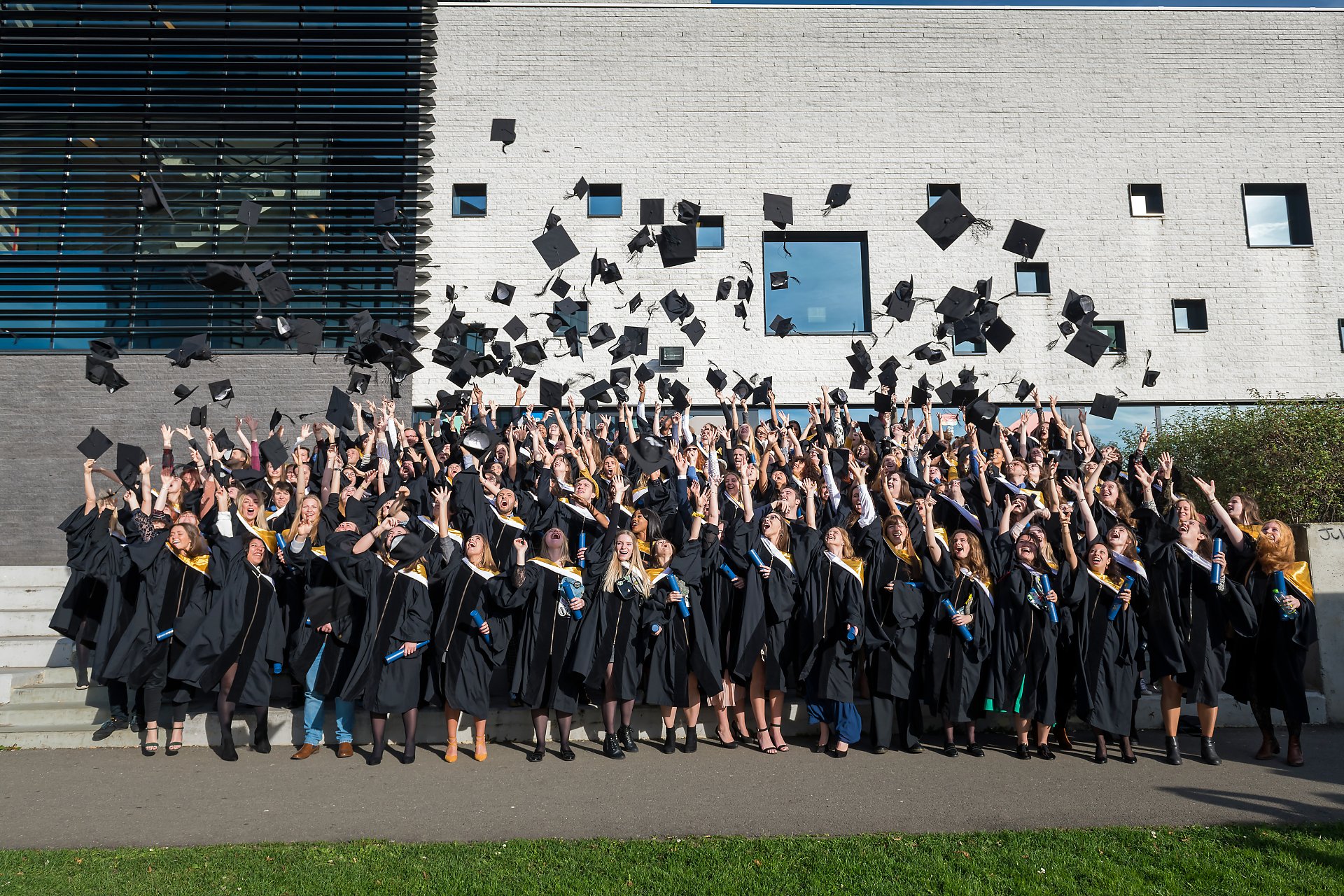 Finale, Proclamation de la promotion des Facultés de Lettres, traduction et Communication 2018-2019 (ULB), par Aurore Delsoir Photographe corporate