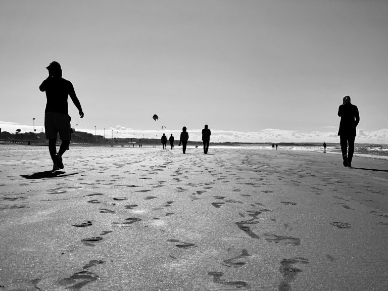 Agadir, la plage, Décembre 2019. Aurore Delsoir
