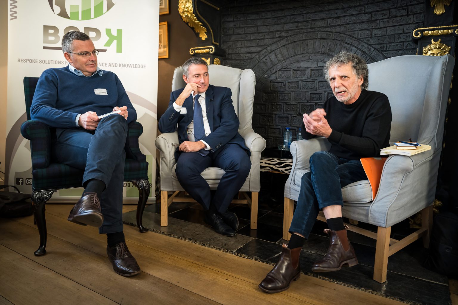 William Piccione, lors de la conférence déjeuner du matin, Rencontres du manager BSPK, par Aurore Delsoir photographie