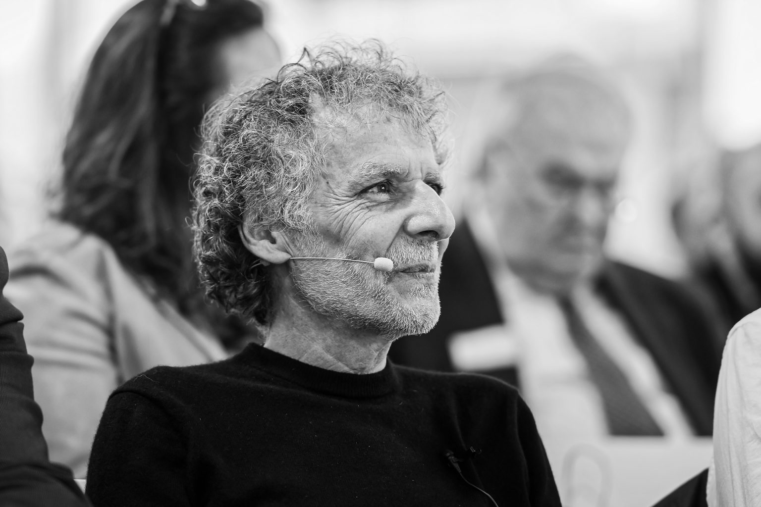 Portrait de William Piccione en conférence,Aurore Delsoir photographe