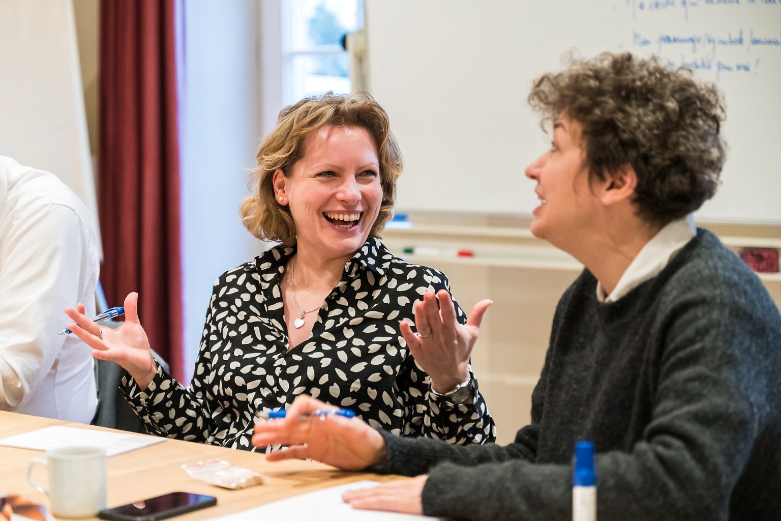 Partage et convivialité lors de la formation FlexiRH "Bâtissez votre équipe"photo par Aurore Delsoir