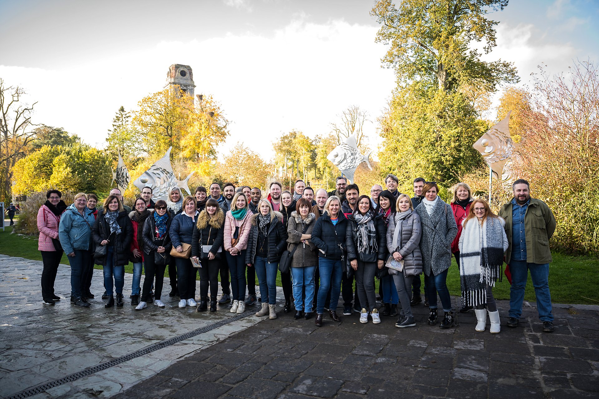 Belfius Charleroi à Pairi Daiza Aurore Delsoir Photographe Corporate_8931BD_DxO Photo de l'équipe Belfius Charleroi Centre & Villes par Aurore Delsoir photographe événementiel