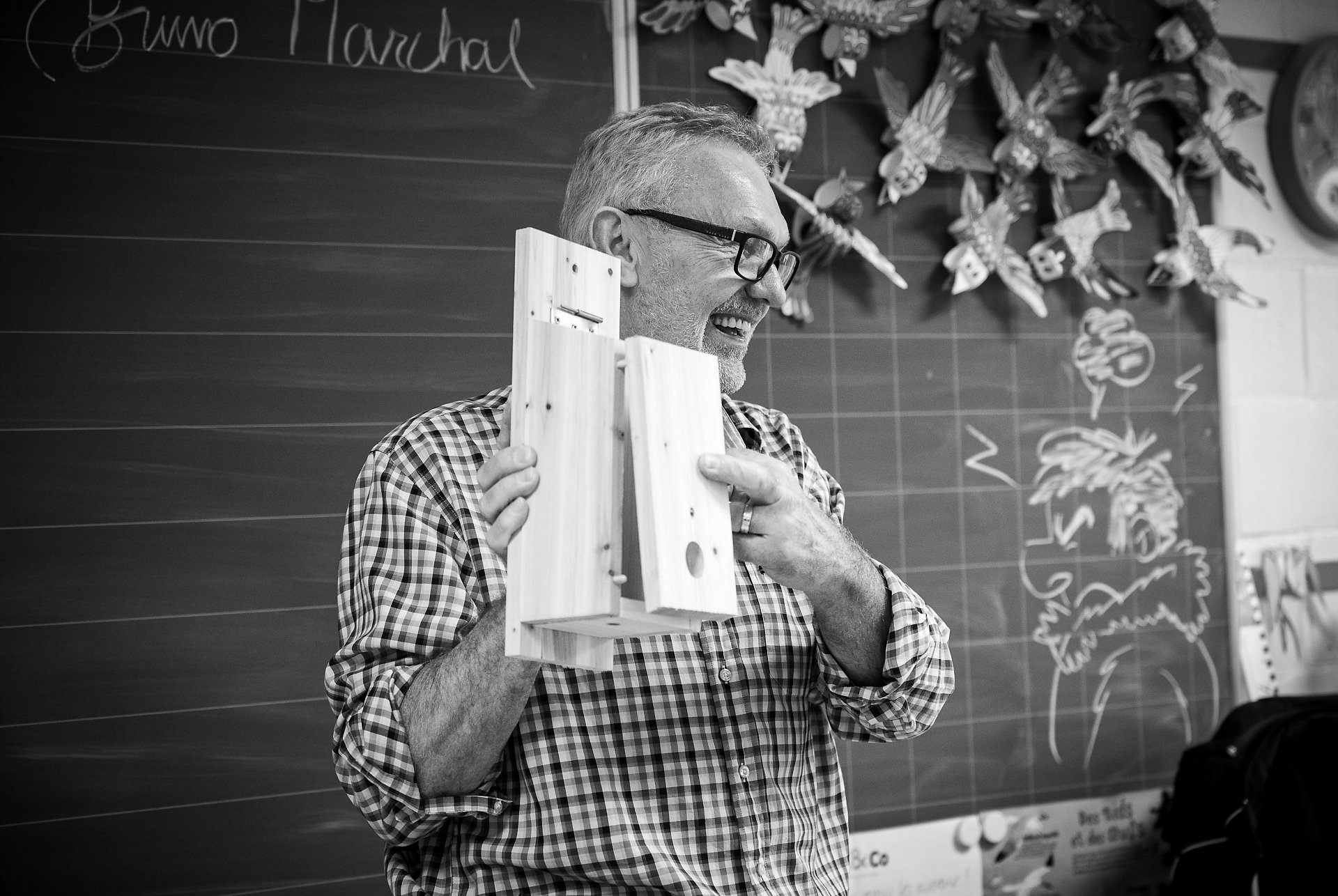 Atelier Nichoir donné par Bruno Marchal, Aurore Delsoir Photographie