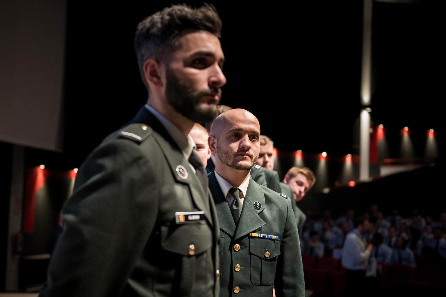 Diplômés Aide médicale d'urgence, Remise diplômes Brusafe.Brussels 2019 Aurore Delsoir Photographie