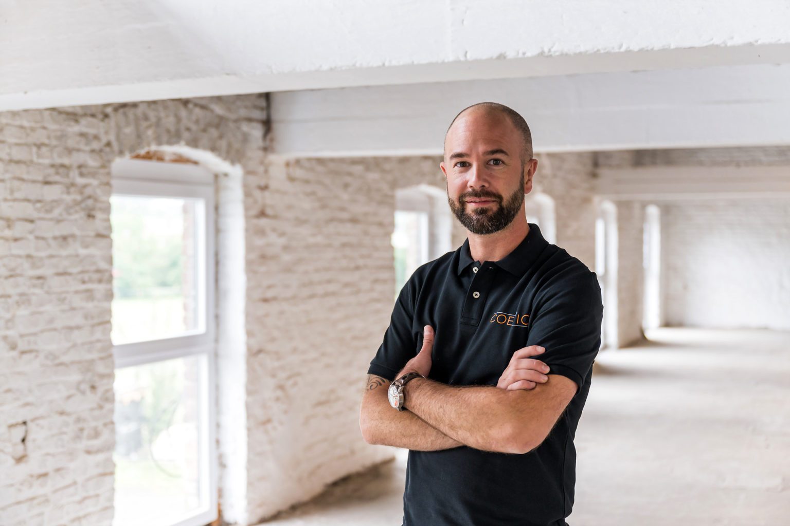 Jean-Philippe Dusauçoit, fondateur de Coezion, AUrore Delsoir photographe