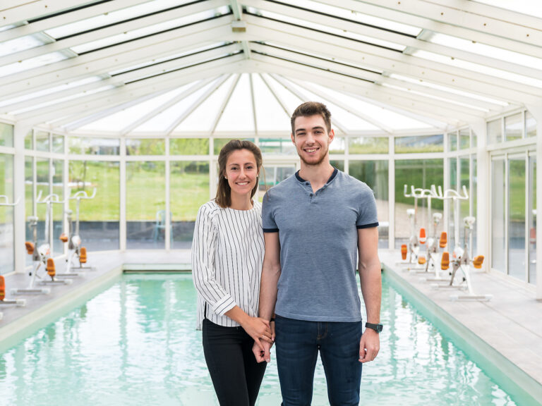 Portrait de Déborah Lafalize et Anhony Fragale, Fleraqua