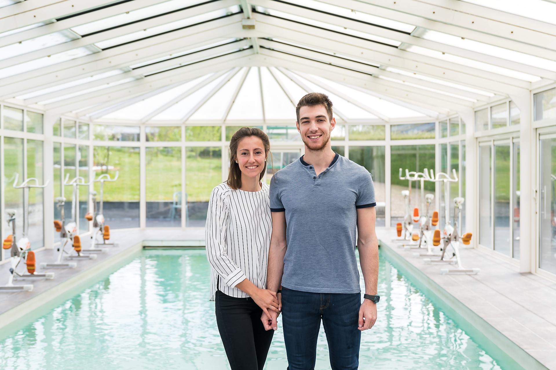 Portrait de Déborah Lafalize et Anhony Fragale, Fleraqua