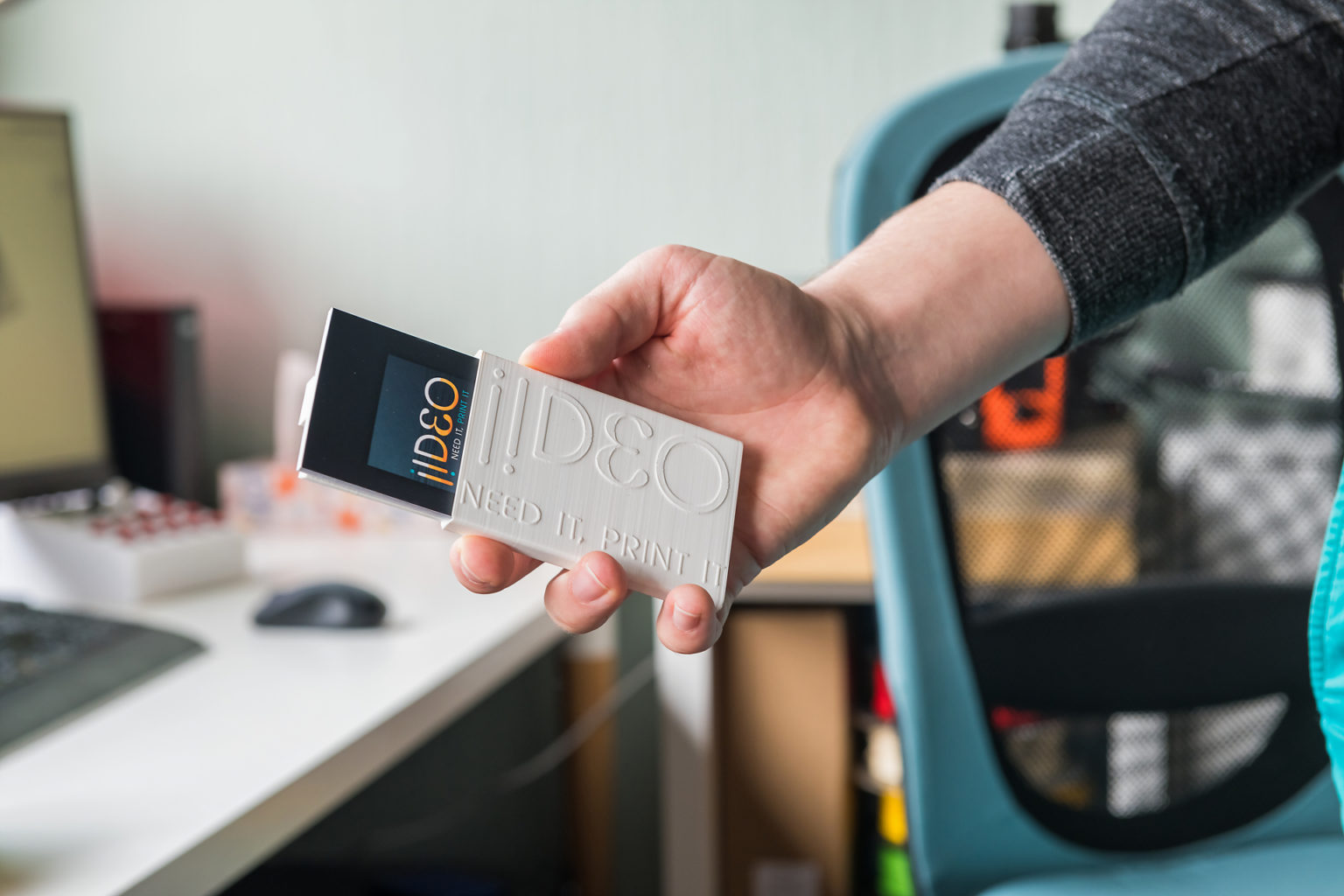 Porte-cartes imprimé en 3D par iideo