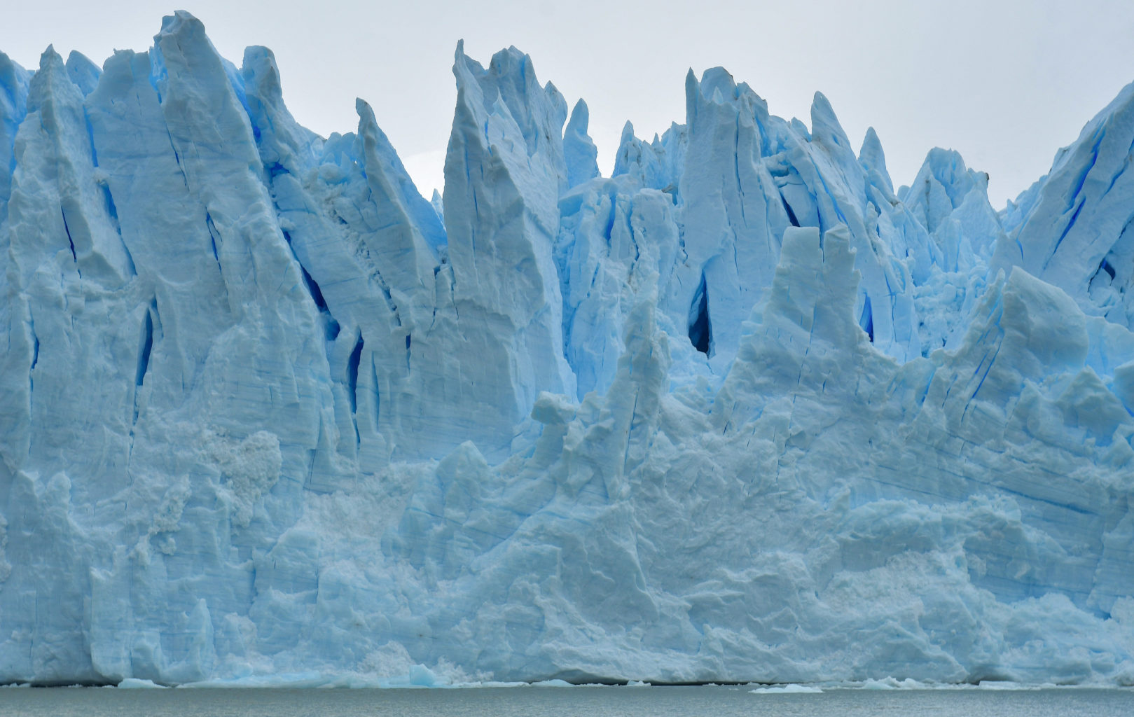 Vue détails Glacier Perito Moreno